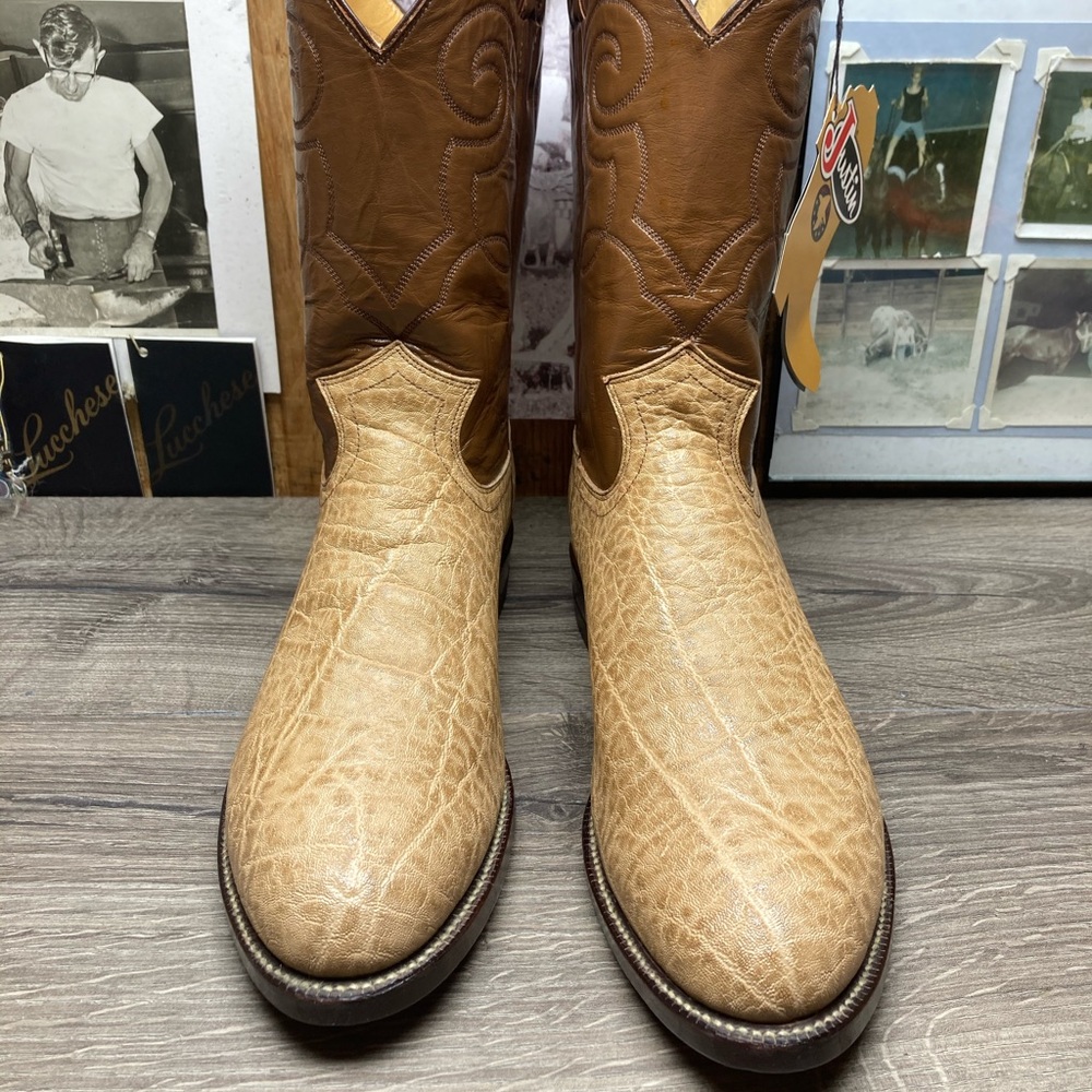 Justin vintage elephant ropers